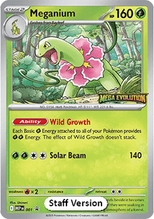 Meganium - MEP Black Star Promos (Promo) [MEP-001]