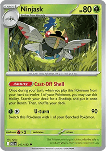 Ninjask - Mega Evolution (Uncommon) [MEG-017]