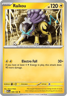 Raikou - Mega Evolution (Rare) [MEG-048]