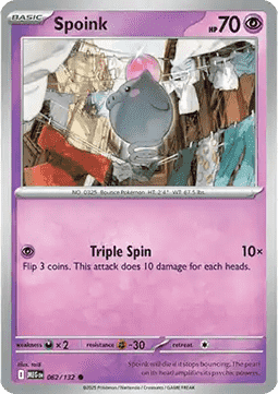 Spoink - Mega Evolution (Common) [MEG-062]