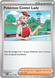 Pokémon Center Lady - Mega Evolution (Common) [MEG-123]