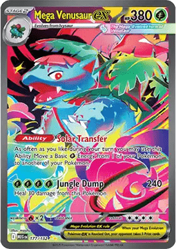Mega Venusaur ex - Mega Evolution (Special Illustration Rare) [MEG-177]