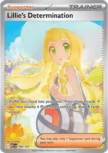 Lillie's Determination - Mega Evolution (Special Illustration Rare) [MEG-184]
