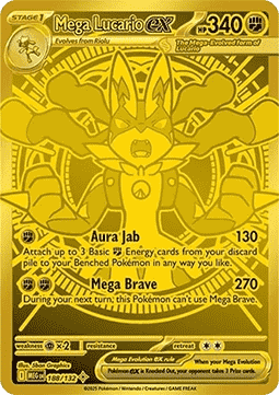 Mega Lucario ex - Mega Evolution (Secret Rare) [MEG-188]