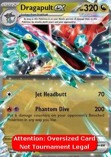 Dragapult ex - Twilight Masquerade (Oversized) [TWM-130]