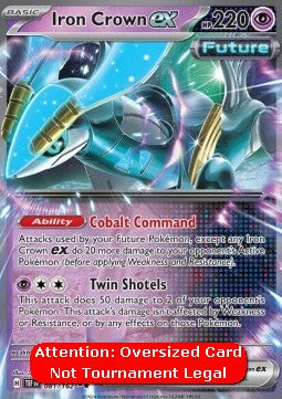 Iron Crown ex - Temporal Forces (Oversized) [TEF-081]