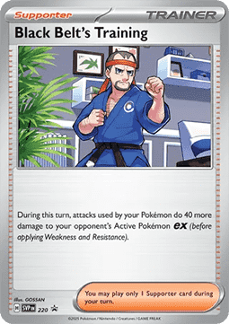 Black Belt's Training - SV Black Star Promos (Promo) [SVP-220]