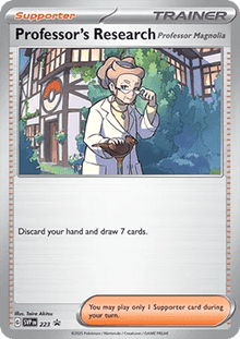 Professor's Research - Professor Magnolia - SV Black Star Promos (Promo) [SVP-223]