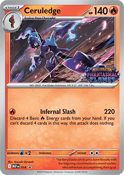 Ceruledge - MEP Black Star Promos (Promo) [MEP-014]