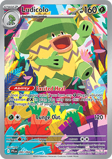 Ludicolo - Phantasmal Flames (Illustration Rare) [PFL-095]