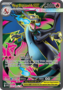 Mega Charizard X ex - Phantasmal Flames (Ultra Rare) [PFL-109]