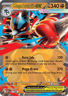 Mega Lucario ex - MEP Black Star Promos (Promo) [MEP-012]