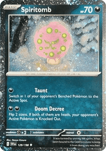 Spiritomb - Scarlet & Violet (Promo) [SVI-129]