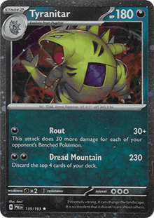Tyranitar - Paldea Evolved (Promo) [PAL-135]