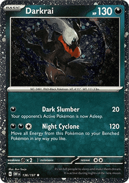 Darkrai - Obsidian Flames (Promo) [OBF-136]