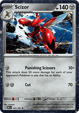 Scizor - Obsidian Flames (Promo) [OBF-141]