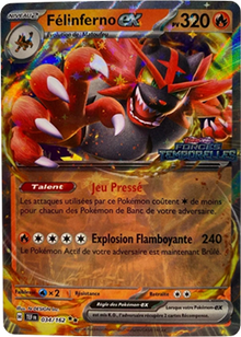Incineroar ex - Temporal Forces (Promo) [TEF-034]