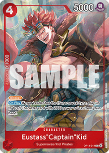 Eustass"Captain"Kid (OP14-014) (V.1)