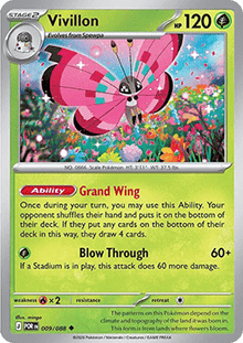 Vivillon - Perfect Order (Uncommon) [POR-009]