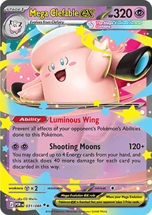Mega Clefable ex - Perfect Order (Double Rare) [POR-031]