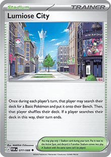 Lumiose City - Perfect Order (Uncommon) [POR-077]