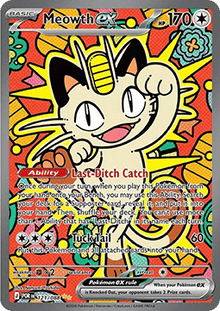 Meowth ex - Perfect Order (Special Illustration Rare) [POR-121]