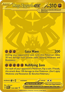 Mega Zygarde ex - Perfect Order (Secret Rare) [POR-124]