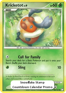 Kricketot Lv.9 - Mysterious Treasures (Promo) [MT-86]