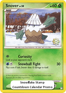 Snover Lv.20 - Mysterious Treasures (Promo) [MT-101]