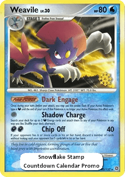 Weavile Lv.30 - Secret Wonders (Promo) [SW-40]