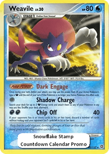 Weavile Lv.30 - Secret Wonders (Promo) [SW-40]