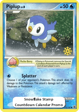 Piplup Lv.8 - Majestic Dawn (Promo) [MD-72]