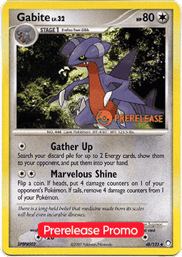 Gabite Lv.32 - Mysterious Treasures (Promo) [MT-48]