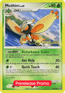 Mothim Lv.41 - Majestic Dawn (Promo) [MD-42]
