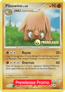 Piloswine Lv.34 - Stormfront (Promo) [STF-46]