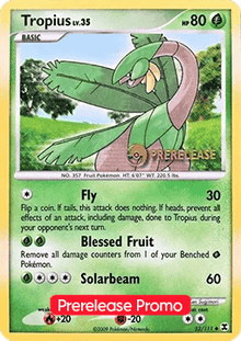 Tropius Lv.35 - Rising Rivals (Promo) [RR-52]