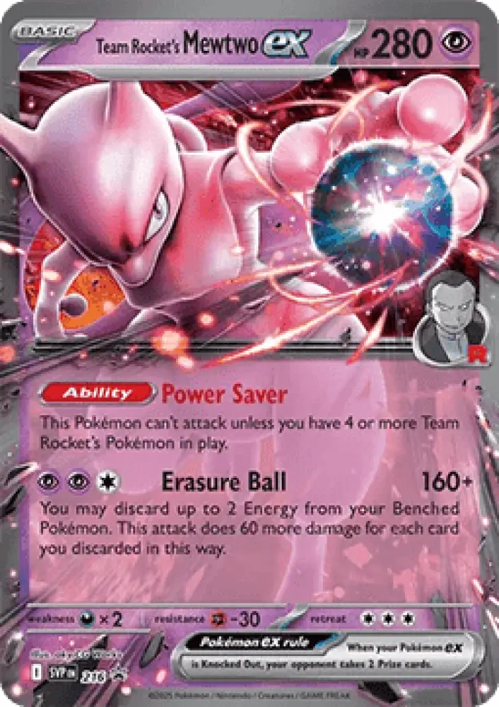 Team Rocket's Mewtwo ex - SV Black Star Promos (Promo) [SVP-216]