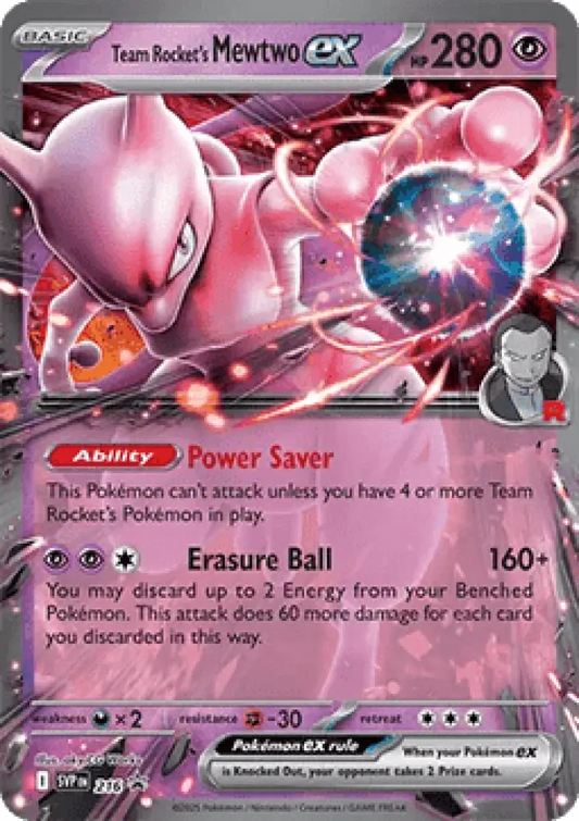 Team Rocket's Mewtwo ex - SV Black Star Promos (Promo) [SVP-216]