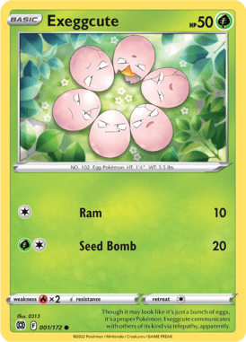 Brilliant Stars Exeggcute 001/172 Englisch