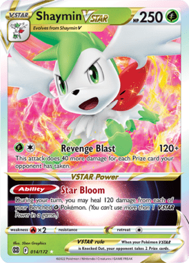 Brilliant Stars Shaymin VSTAR 014/172 Englisch