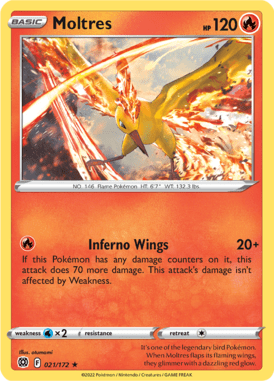 Brilliant Stars Moltres 021/172 Englisch