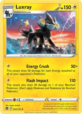 Brilliant Stars Luxray 051/172 Englisch