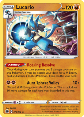 Brilliant Stars Lucario 079/172 Englisch