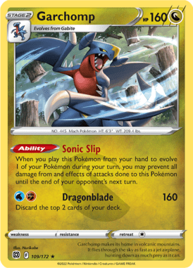 Brilliant Stars Garchomp 109/172 Englisch