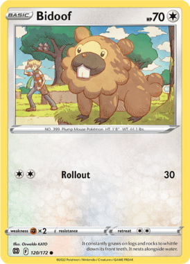 Brilliant Stars Bidoof 120/172 Englisch