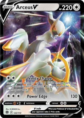 Brilliant Stars Arceus V 122/172 Englisch