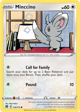 Brilliant Stars Minccino 124/172 Englisch