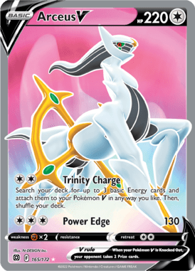 Brilliant Stars Arceus V 165/172 Englisch