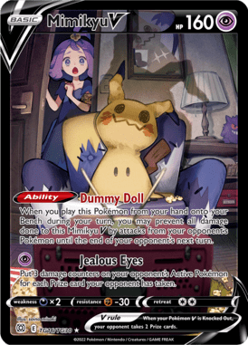 Brilliant Stars Mimikyu V TG16/TG30 Englisch