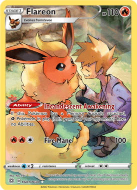 Brilliant Stars Flareon TG01/TG30 Englisch